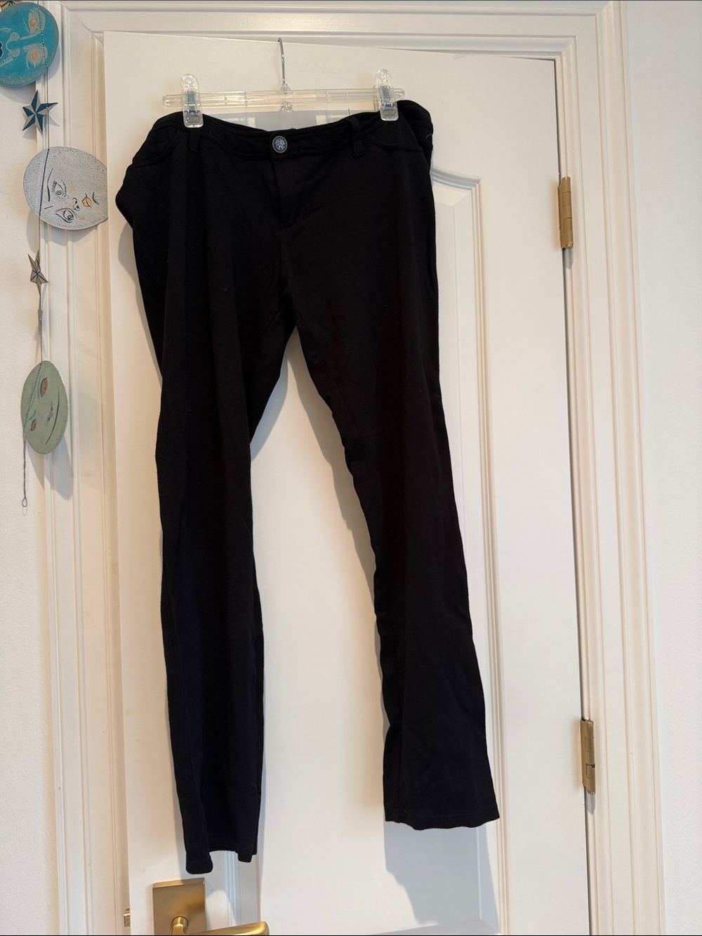 Juniors American rag cie black stretchy pants